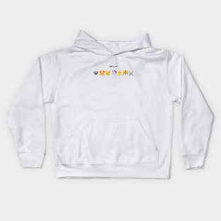 BTS TWITTER Emoji Kids Hoodie